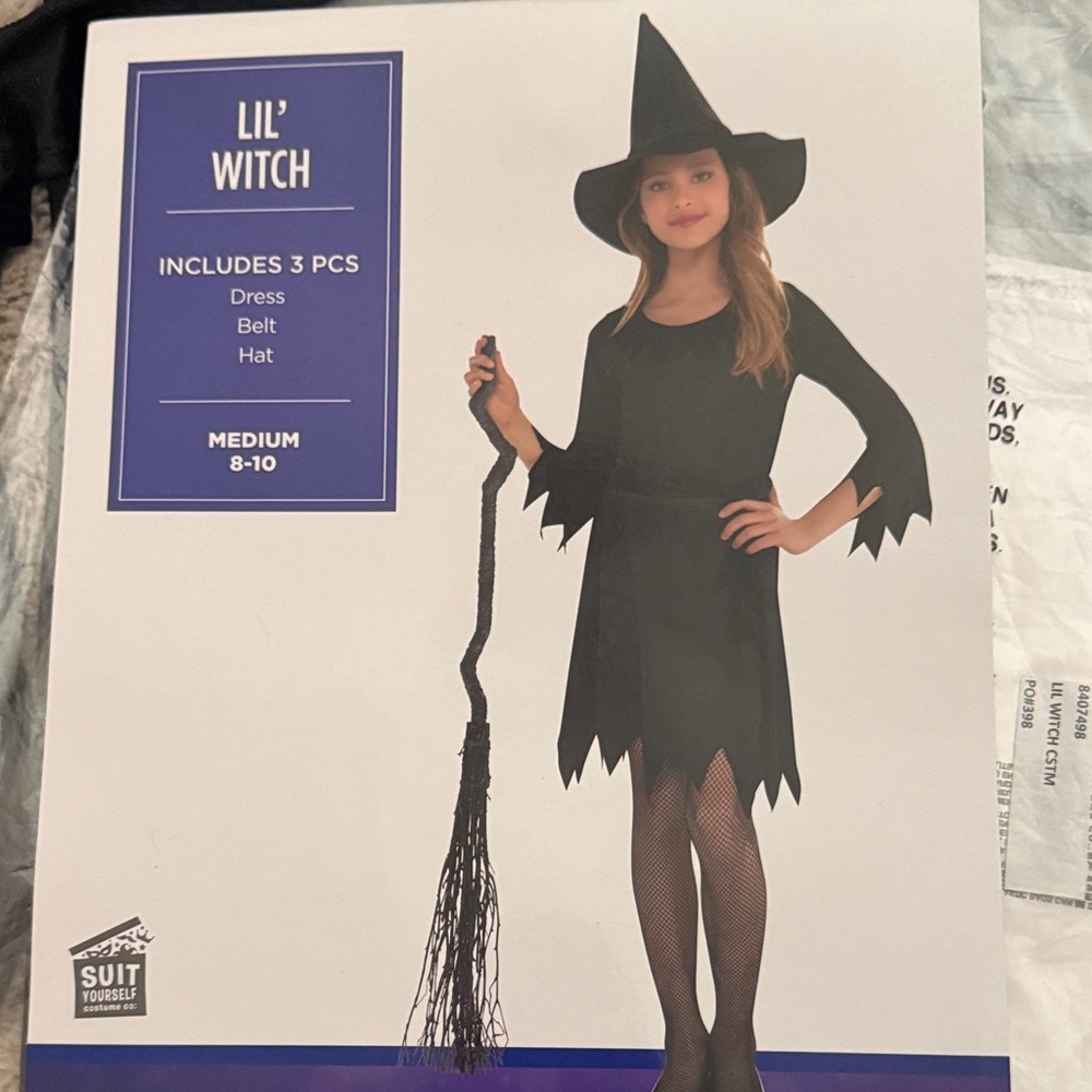 Suit Yourself Enchanting Witch Costume - Black